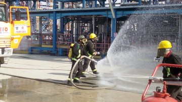 Exerciţiu pentru intervenţii în situaţii de urgenţă la Năvodari